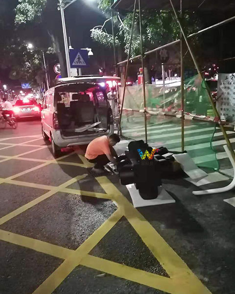 移动红绿灯