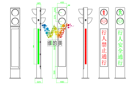 智能交通信号灯厂家直销